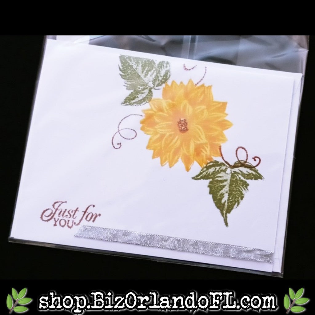 ALL OCCASION: Just For You Handmade Greeting Card by Local Artisan
