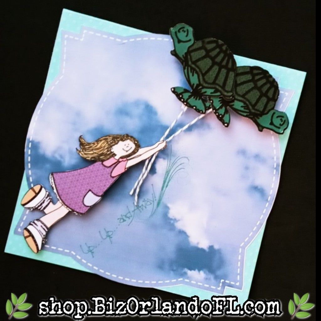 ALL OCCASION: Up, Up & Away! Handmade 2D Card by Local Artisan