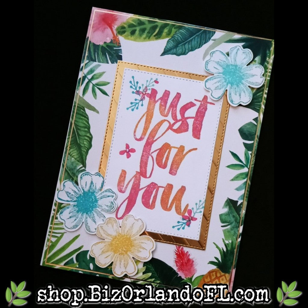 ALL OCCASION: Just For You Handmade Greeting Card by Local Artisan