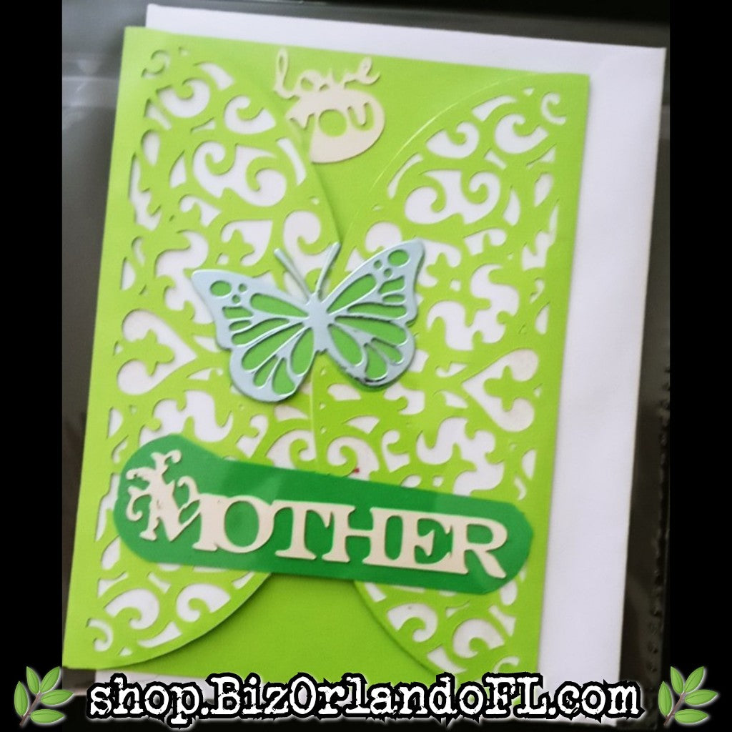 MOTHER'S DAY: Handmade Greeting Card by Local Artisan