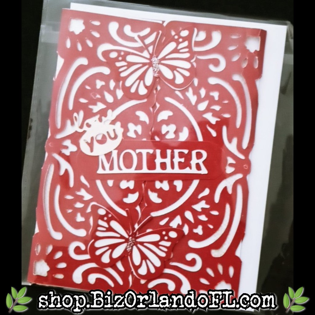 MOTHER'S DAY: Handmade Greeting Card by Local Artisan