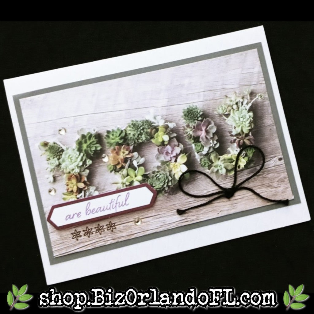 ENCOURAGEMENT: Handcrafted Greeting Card by Kathryn McHenry