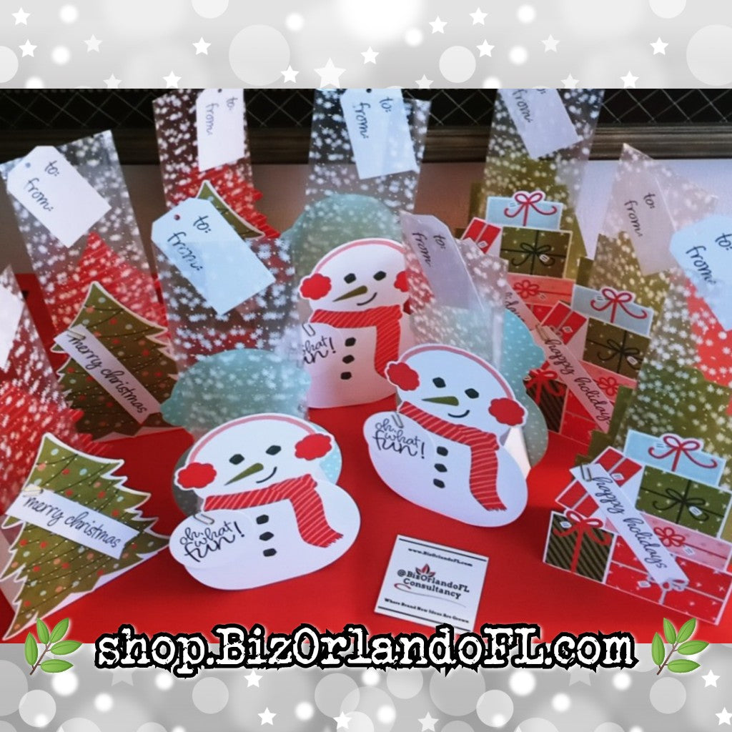 HOLIDAY: Oh, What Fun Handcrafted Treat Box by Kathryn McHenry