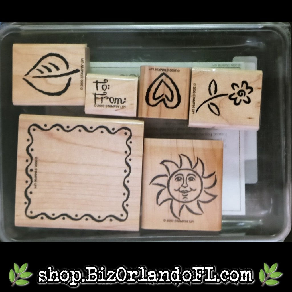 STAMPS: Framed Fun Wooden Stamp Set (Stampin' Up!) *