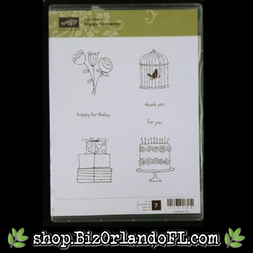 STAMPS: Happy Moments All-Occasion Stamp Set (Stampin' Up!) *