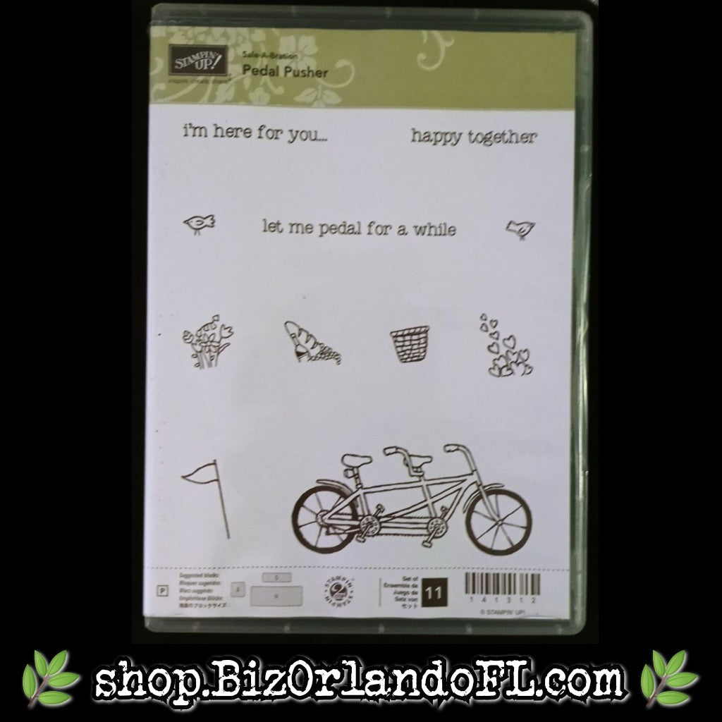 STAMPS: Pedal Pusher Stamp Set (Stampin' Up!) *