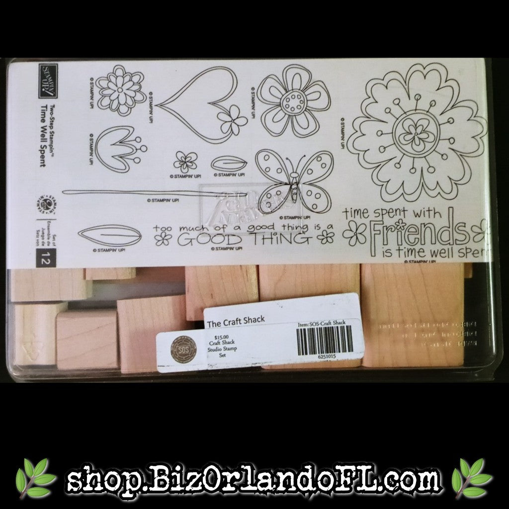 STAMPS: Time Well Spent Wooden Stamp Set (Stampin' Up!)
