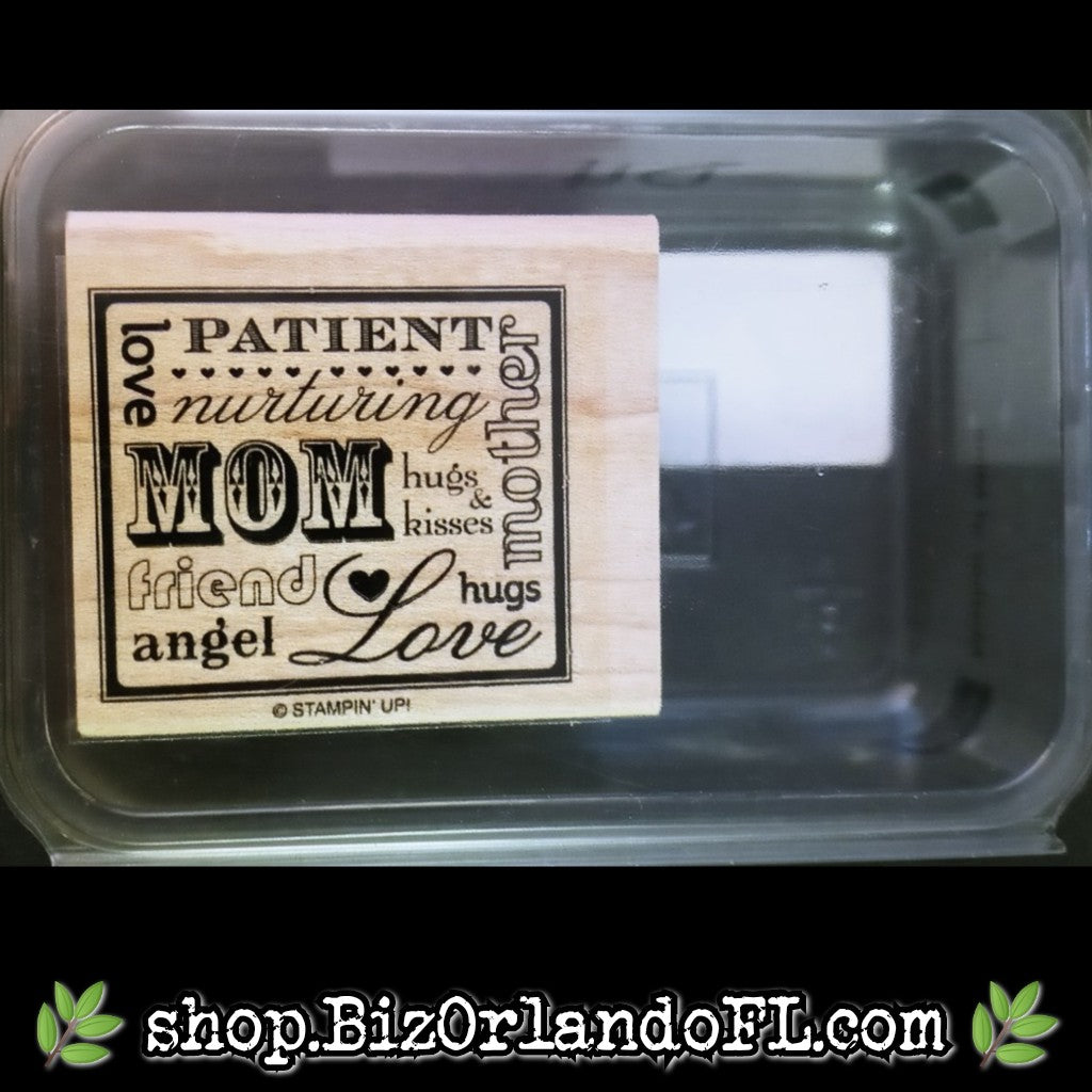 STAMPS: Mother Of Mine Wooden Stamp Set (Stampin' Up!) *