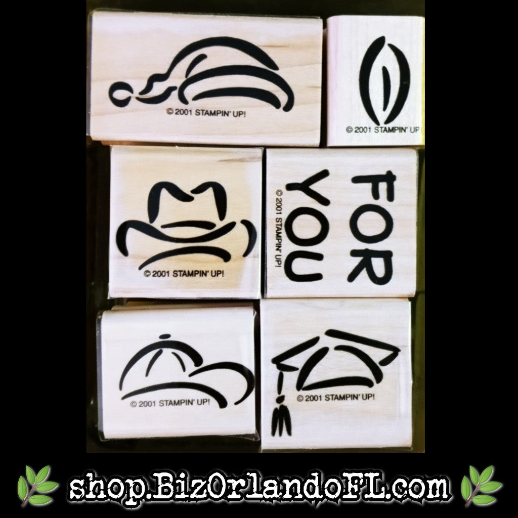 STAMPS: Smile Accessories Wooden Stamp Set (Stampin' Up!) *