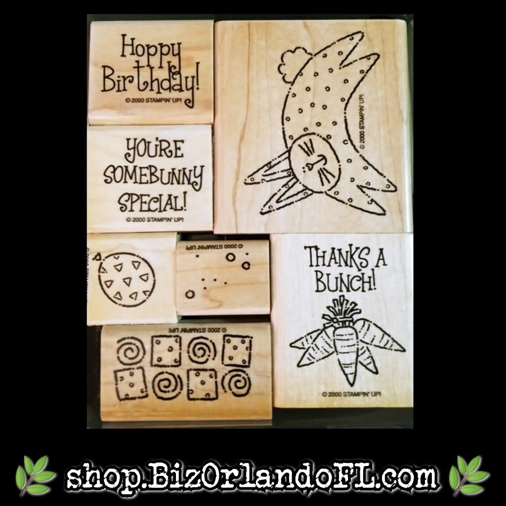 STAMPS: Funny Bunny Wooden Stamp Set (Stampin' Up!) *