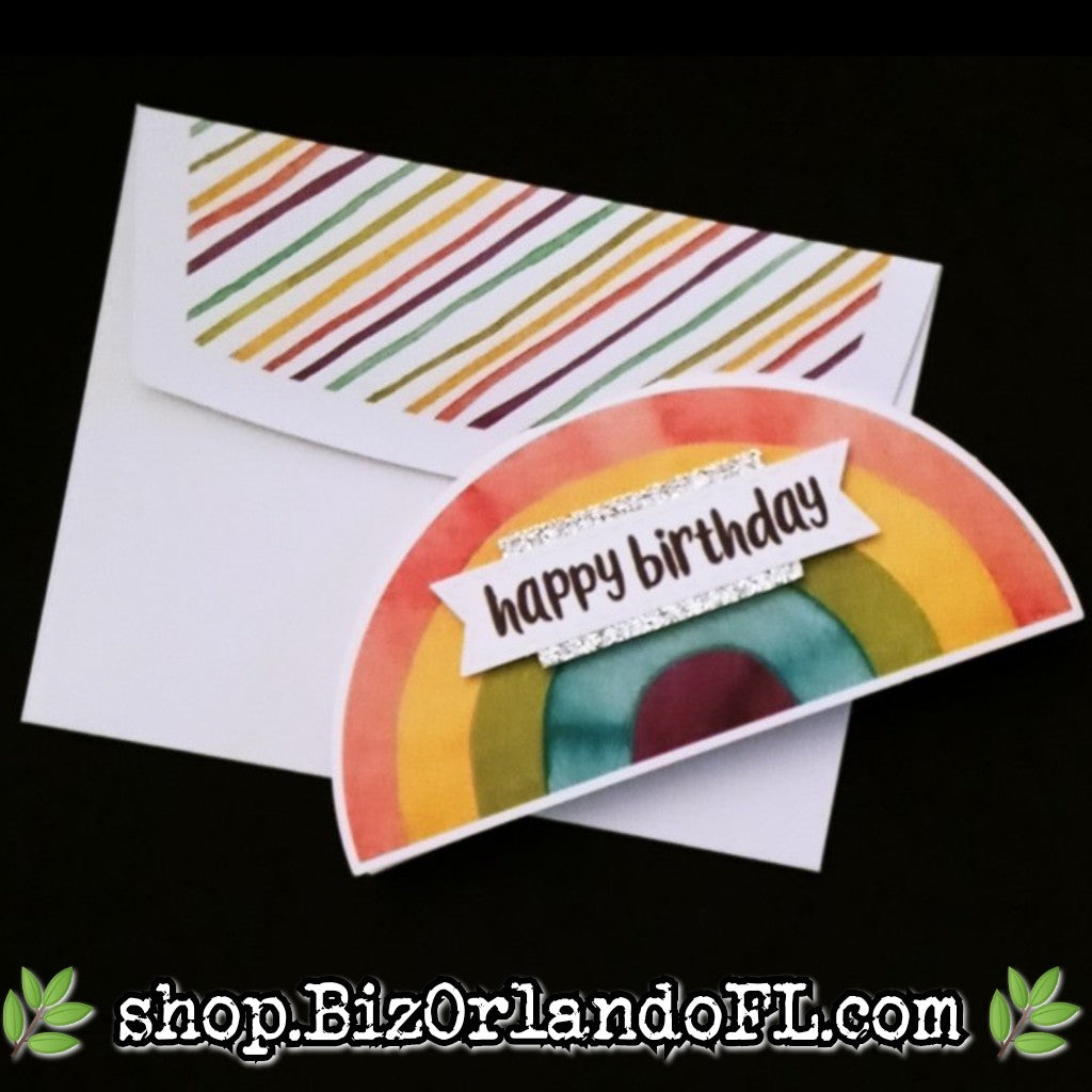 BIRTHDAY: Handcrafted Greeting Card by Kathryn McHenry