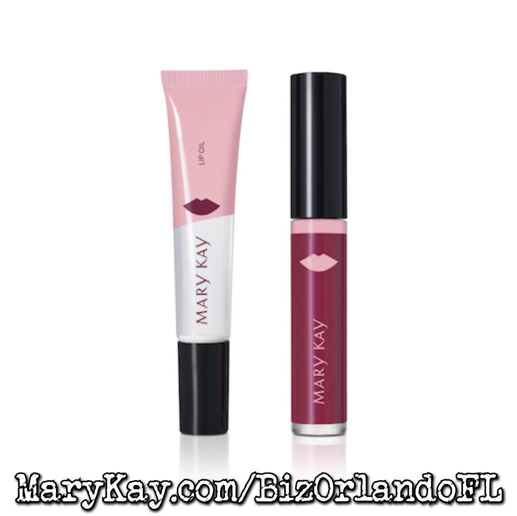 MARY KAY: Limited Edition Matte + Shine Lip Set - Rose Pink