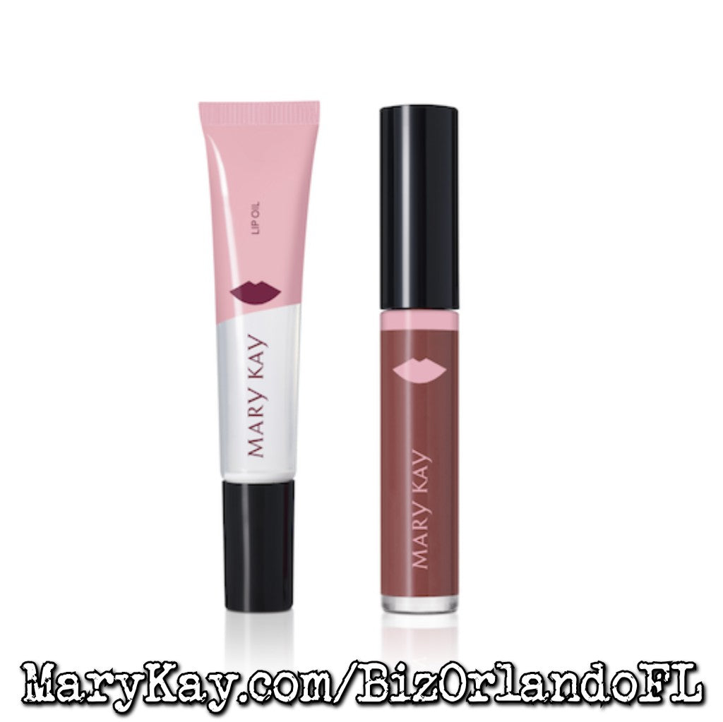 MARY KAY: Limited Edition Matte + Shine Lip Set - Cinnamon