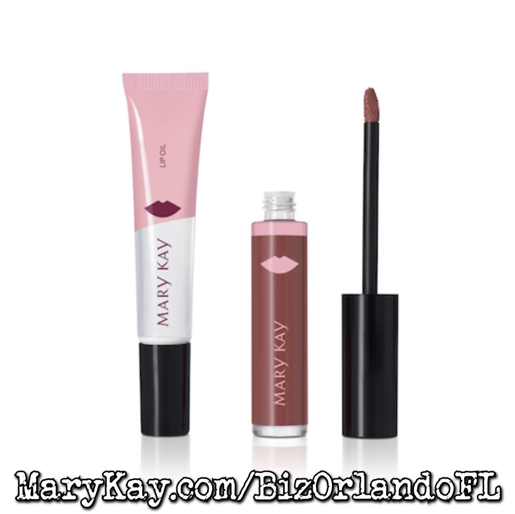 MARY KAY: Limited Edition Matte + Shine Lip Set - Cinnamon