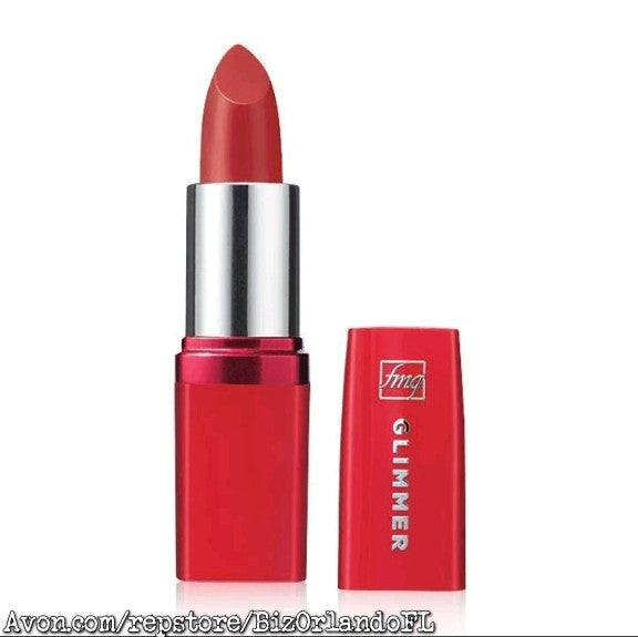 AVON: fmg Glimmer Satin Lipstick - Firebolt