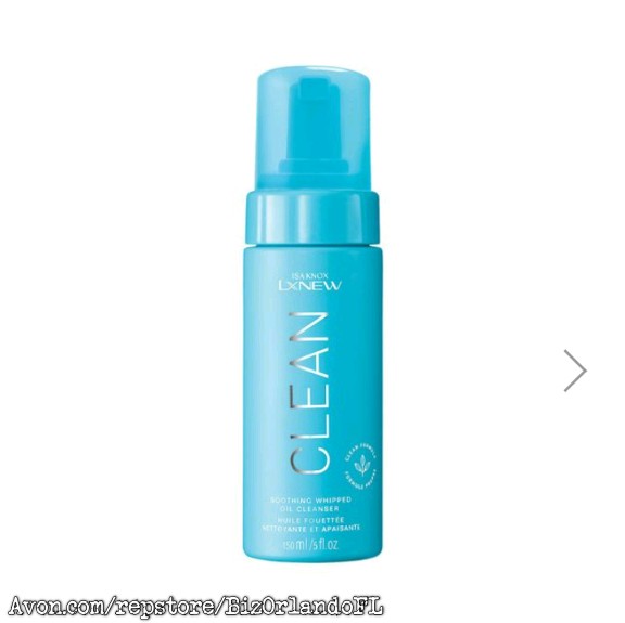 AVON: Isa Knox LXNEW Clean Soothing Whipped Oil Cleanser