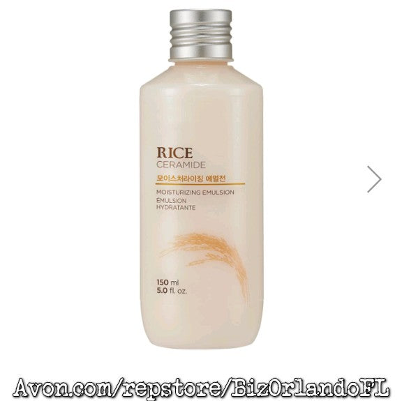AVON: The Face Shop Rice & Ceramide Emulsion